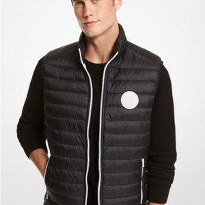 Michael Kors Mens Quilted Nylon Vest